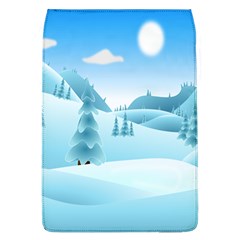 Landscape Winter Ice Cold Xmas Flap Covers (l)  by Celenk
