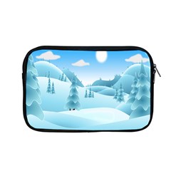 Landscape Winter Ice Cold Xmas Apple Macbook Pro 13  Zipper Case by Celenk