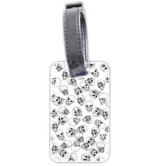 A Lot Of Skulls White Luggage Tags (two Sides) by jumpercat