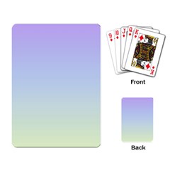 Vanilla Gradient Playing Card by jumpercat