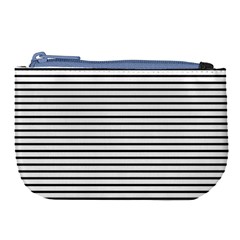 Basic Horizontal Stripes Large Coin Purse