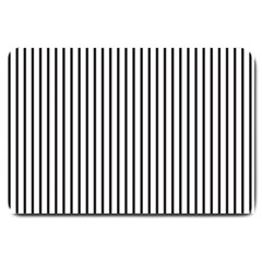 Basic Vertical Stripes Large Doormat 
