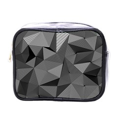 Geometric Doodle Mini Toiletries Bags