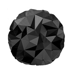 Geometric Doodle Standard 15  Premium Flano Round Cushions