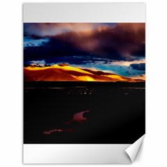 India Sunset Sky Clouds Mountains Canvas 36  X 48   by BangZart