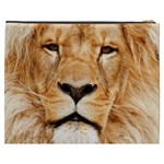 Africa African Animal Cat Close Up Cosmetic Bag (XXXL)  Back