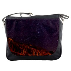 Italy Cabin Stars Milky Way Night Messenger Bags by BangZart