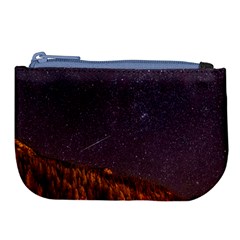 Italy Cabin Stars Milky Way Night Large Coin Purse by BangZart
