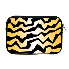 Polynoise Tiger Apple Macbook Pro 17  Zipper Case by jumpercat