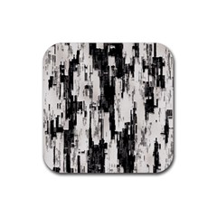 Pattern Structure Background Dirty Rubber Coaster (square)  by BangZart