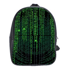 Matrix Communication Software Pc School Bag (xl) by BangZart