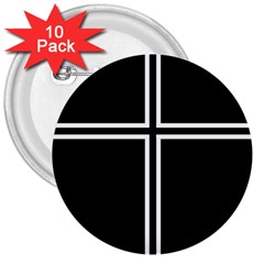 Kof Kyo Kusanagi Cross 3  Buttons (10 Pack)  by jumpercat