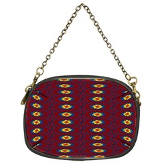 Geometric Pattern Chain Purses (one Side)  by linceazul