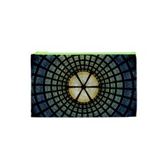 Stained Glass Colorful Glass Cosmetic Bag (xs) by BangZart