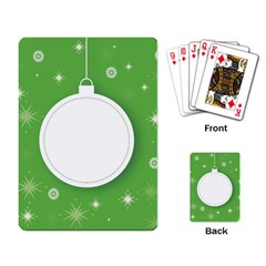 Christmas Bauble Ball Playing Card by BangZart