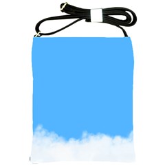 Sky Blue Blue Sky Clouds Day Shoulder Sling Bags by BangZart