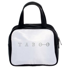 Taboo Classic Handbags (2 Sides) by Valentinaart