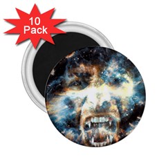 Universe Vampire Star Outer Space 2 25  Magnets (10 Pack)  by BangZart