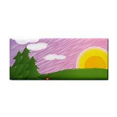 Pine Trees Sunrise Sunset Cosmetic Storage Cases by Celenk