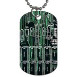 Printed Circuit Board Circuits Dog Tag (One Side)