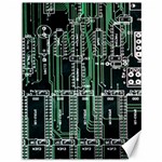 Printed Circuit Board Circuits Canvas 36  x 48  