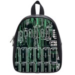 Printed Circuit Board Circuits School Bag (Small)