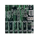 Printed Circuit Board Circuits Small Satin Scarf (Square)