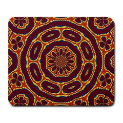 Geometric Tapestry Large Mousepads by linceazul