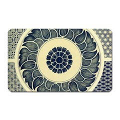 Background Vintage Japanese Magnet (rectangular) by Celenk