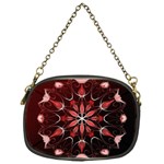 Mandala Red Bright Kaleidoscope Chain Purses (One Side) 