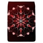 Mandala Red Bright Kaleidoscope Flap Covers (S) 