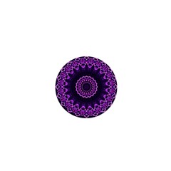 Mandala Purple Mandalas Balance 1  Mini Magnets by Celenk