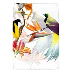 Exotic Birds Of Paradise And Flowers Watercolor Flap Covers (s)  by TKKdesignsCo