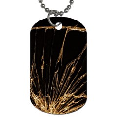 Background Abstract Structure Dog Tag (two Sides) by Celenk