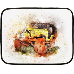 Car Old Car Fart Abstract Fleece Blanket (mini) by Celenk