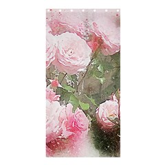 Flowers Roses Art Abstract Nature Shower Curtain 36  X 72  (stall)  by Celenk