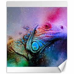Lizard Reptile Art Abstract Animal Canvas 20  X 24   by Celenk