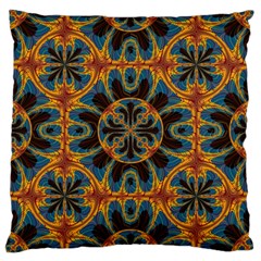 Tapestry Pattern Large Cushion Case (two Sides) by linceazul