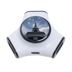 Eiffel Tower France Landmark 3-port Usb Hub by Celenk