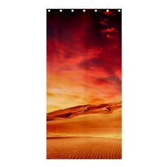 Desert Sand Dune Landscape Nature Shower Curtain 36  X 72  (stall)  by Celenk