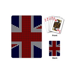 Union Jack Flag British Flag Playing Cards (mini)  by Celenk