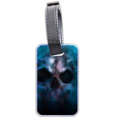 Skull Horror Halloween Death Dead Luggage Tags (two Sides) by Celenk