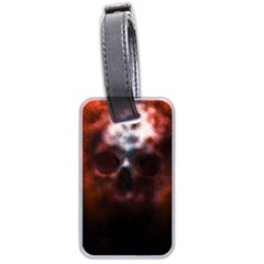 Skull Horror Halloween Death Dead Luggage Tags (two Sides) by Celenk