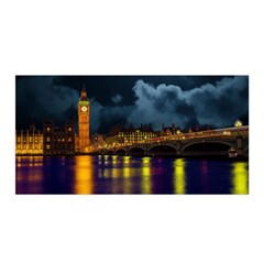 London Skyline England Landmark Satin Wrap by Celenk