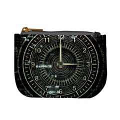 Time Machine Science Fiction Future Mini Coin Purses by Celenk