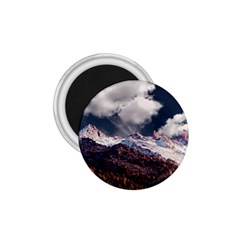 Mountain Sky Landscape Hill Rock 1 75  Magnets by Celenk