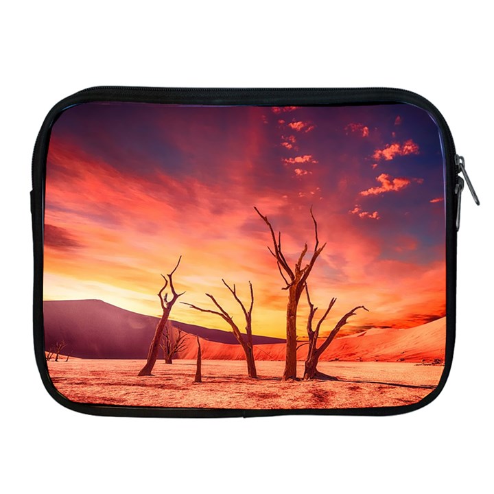 Desert Arid Dry Drought Landscape Apple iPad 2/3/4 Zipper Cases