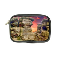 Rocks Landscape Sky Sunset Nature Coin Purse