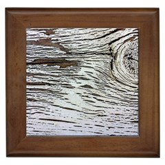 Wood Knot Fabric Texture Pattern Rough Framed Tiles