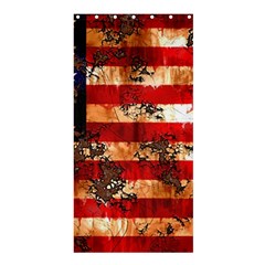 American Flag Usa Symbol National Shower Curtain 36  X 72  (stall)  by Celenk